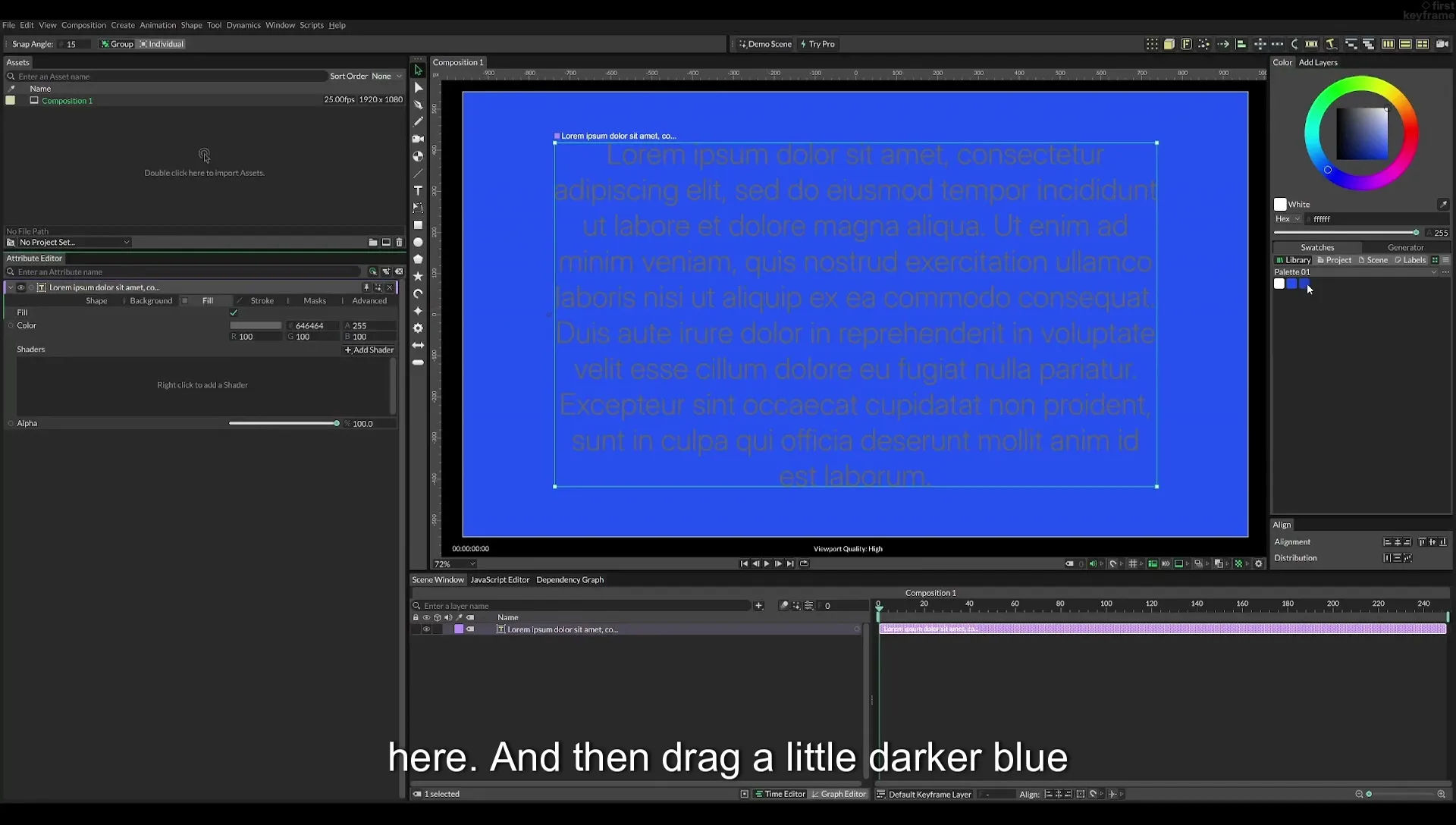 07 Highlight Any Text in Cavalry | Beginner Tutorial - Image 125