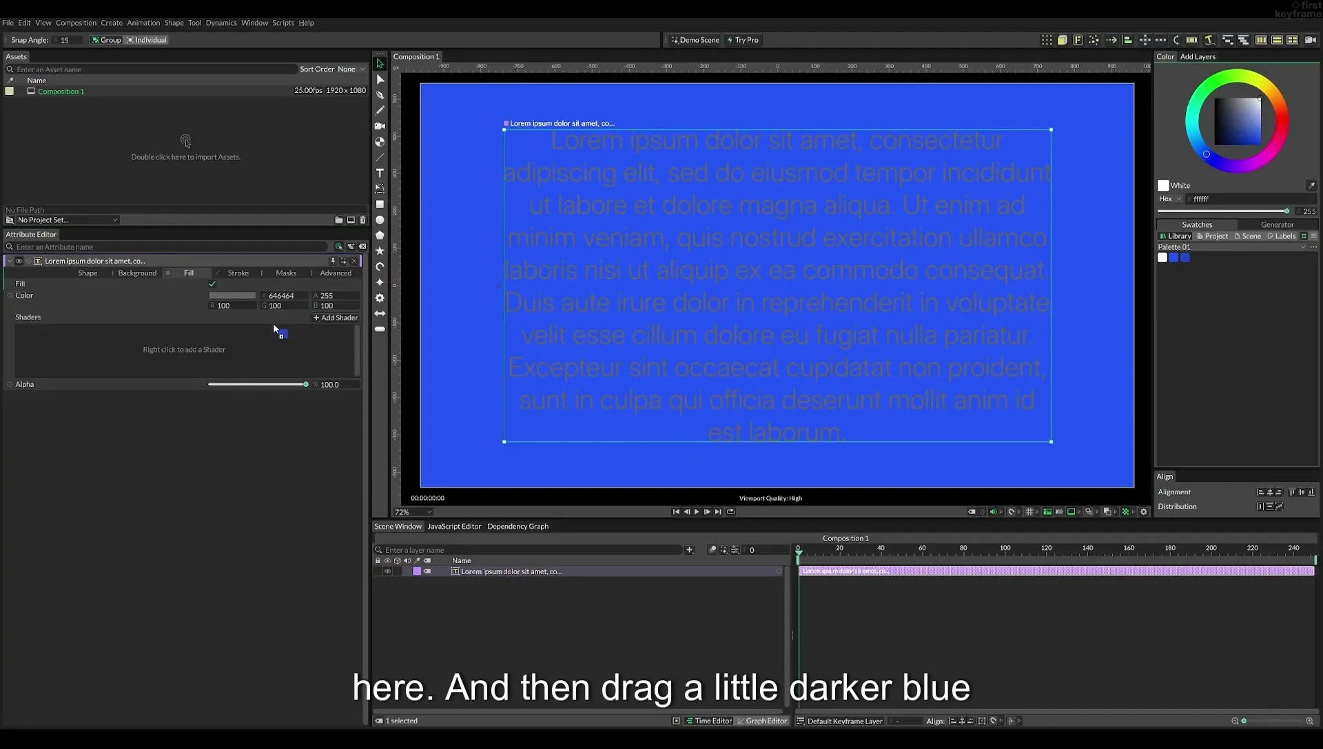 07 Highlight Any Text in Cavalry | Beginner Tutorial - Image 126