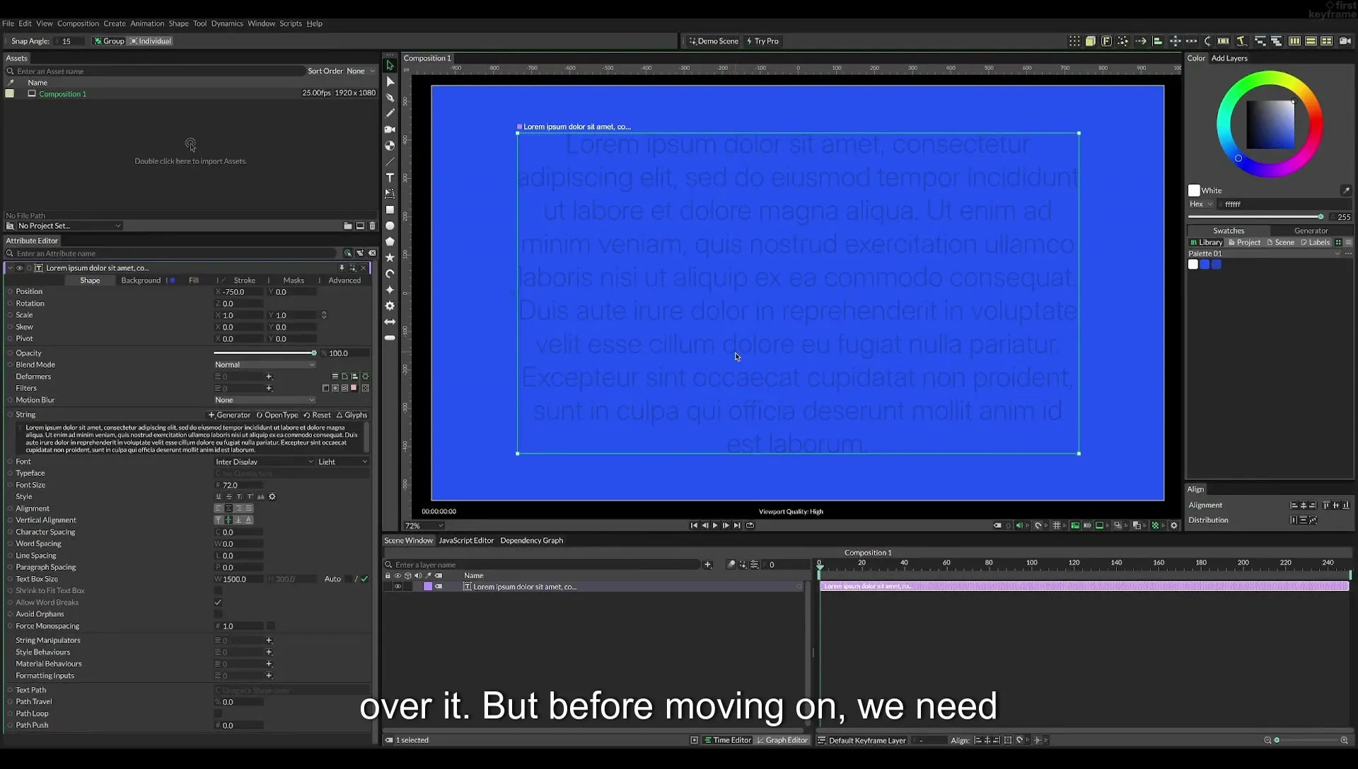 07 Highlight Any Text in Cavalry | Beginner Tutorial - Image 145