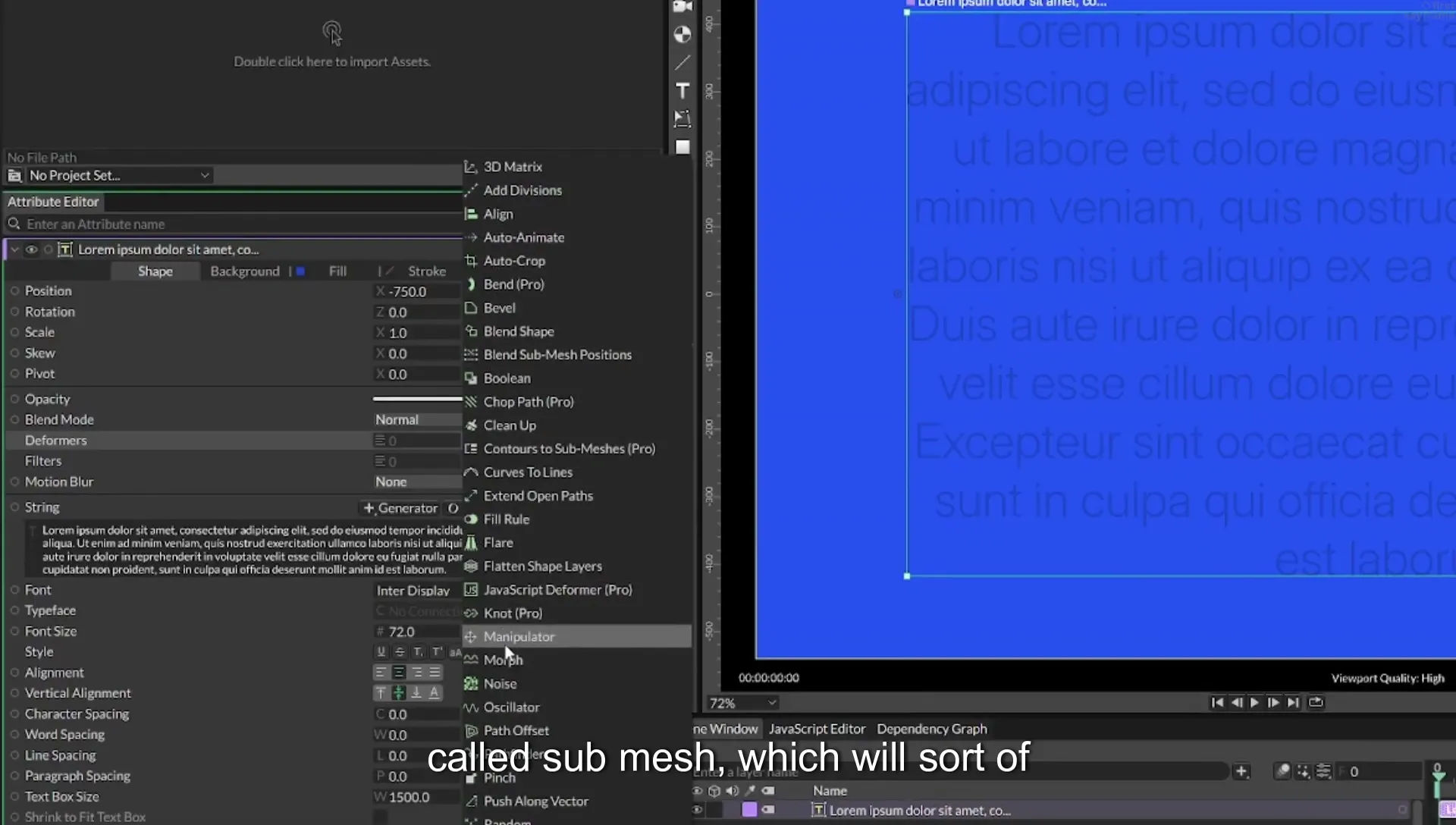 07 Highlight Any Text in Cavalry | Beginner Tutorial - Image 152