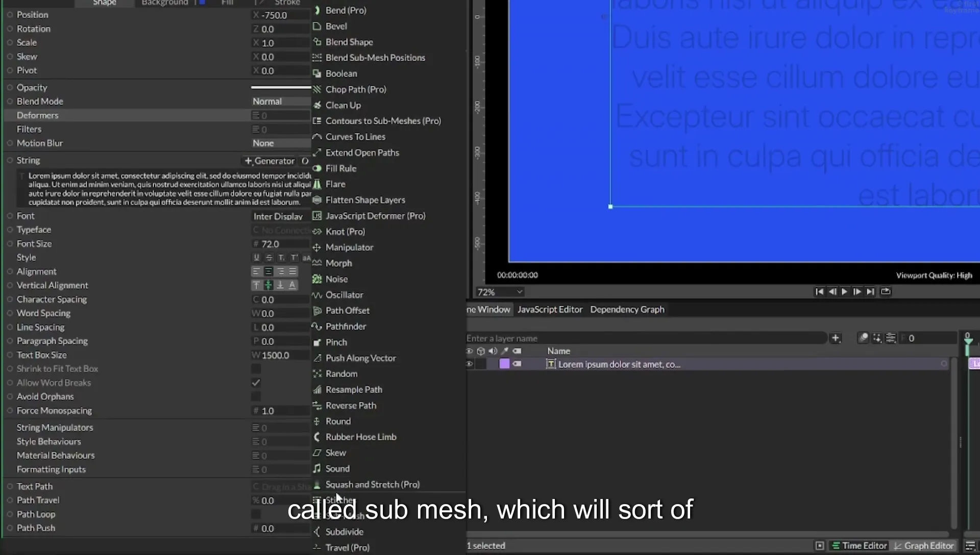 07 Highlight Any Text in Cavalry | Beginner Tutorial - Image 153
