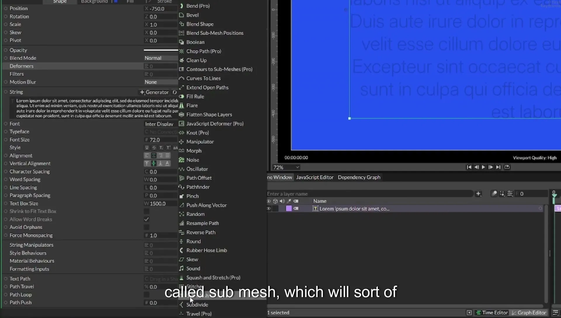 07 Highlight Any Text in Cavalry | Beginner Tutorial - Image 154