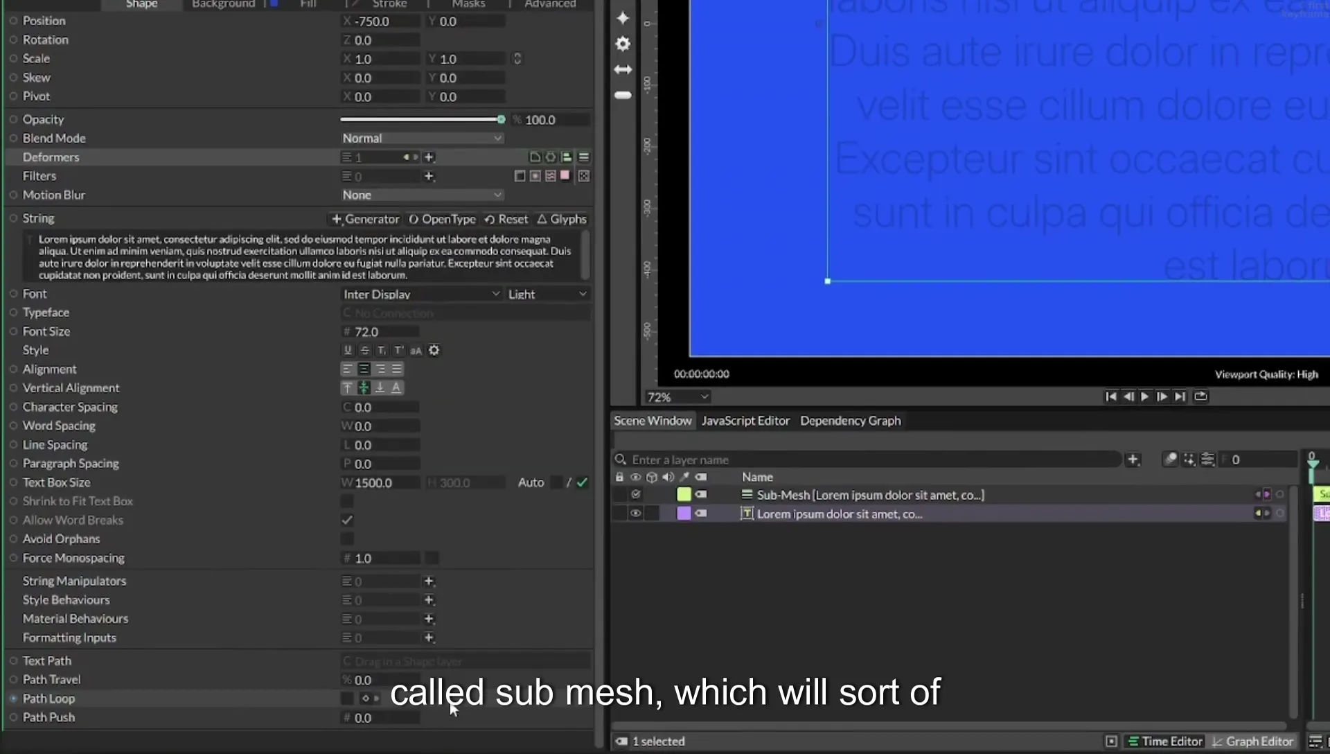 07 Highlight Any Text in Cavalry | Beginner Tutorial - Image 155