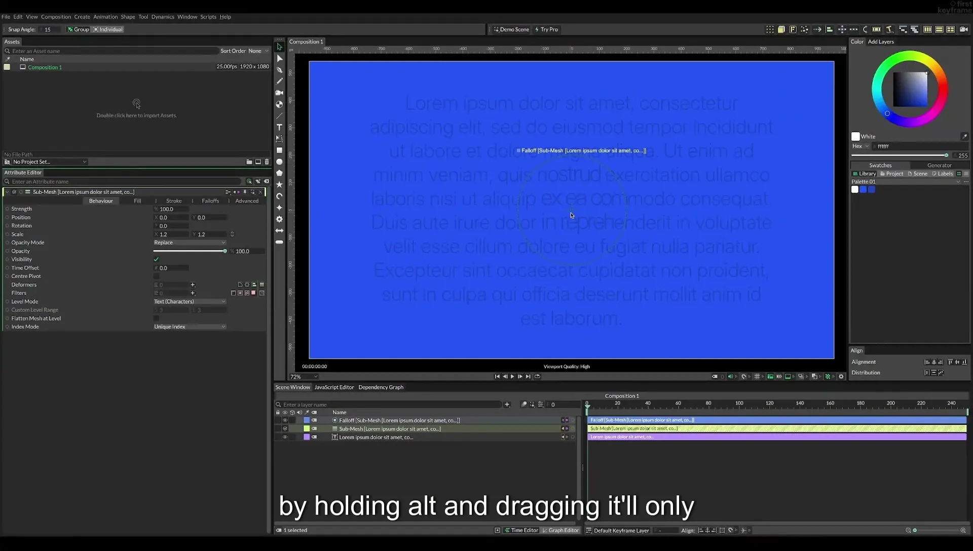 07 Highlight Any Text in Cavalry | Beginner Tutorial - Image 197