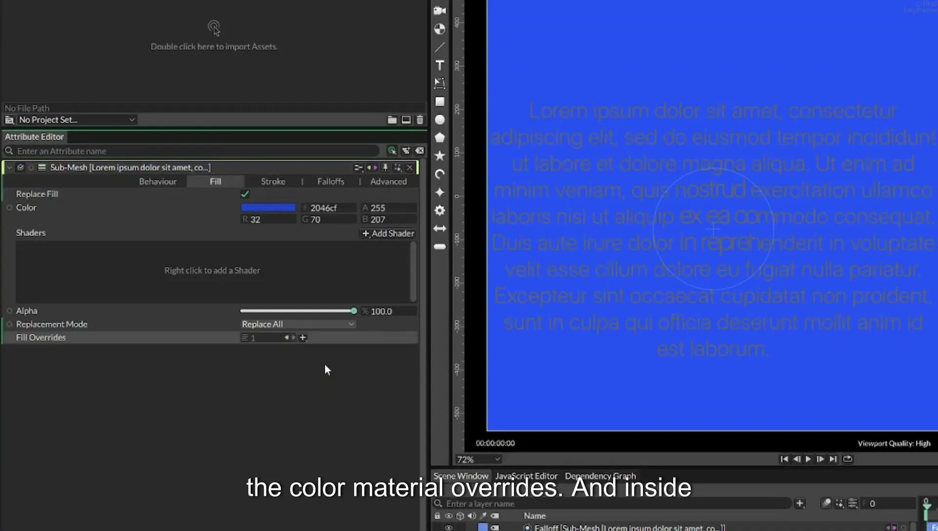 07 Highlight Any Text in Cavalry | Beginner Tutorial - Image 248