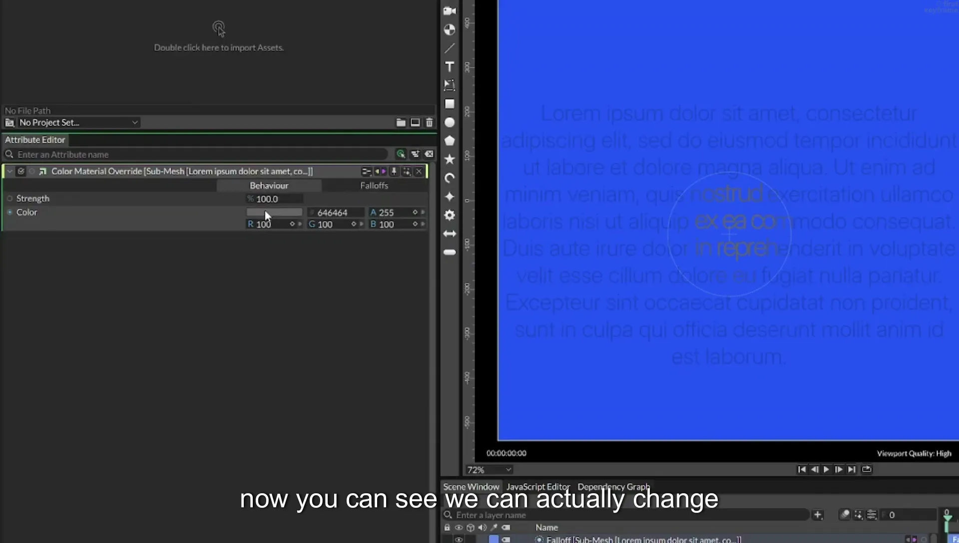 07 Highlight Any Text in Cavalry | Beginner Tutorial - Image 273