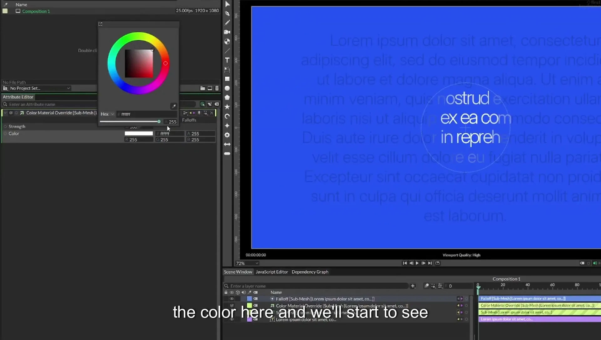 07 Highlight Any Text in Cavalry | Beginner Tutorial - Image 278