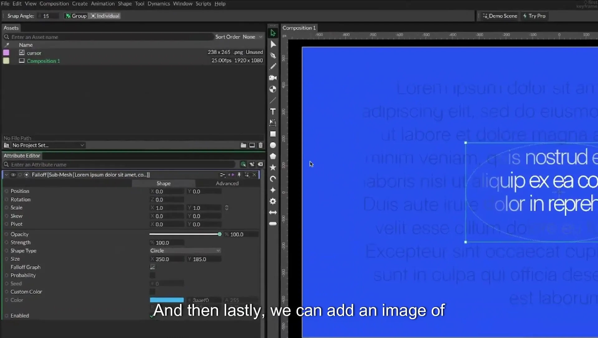 07 Highlight Any Text in Cavalry | Beginner Tutorial - Image 301