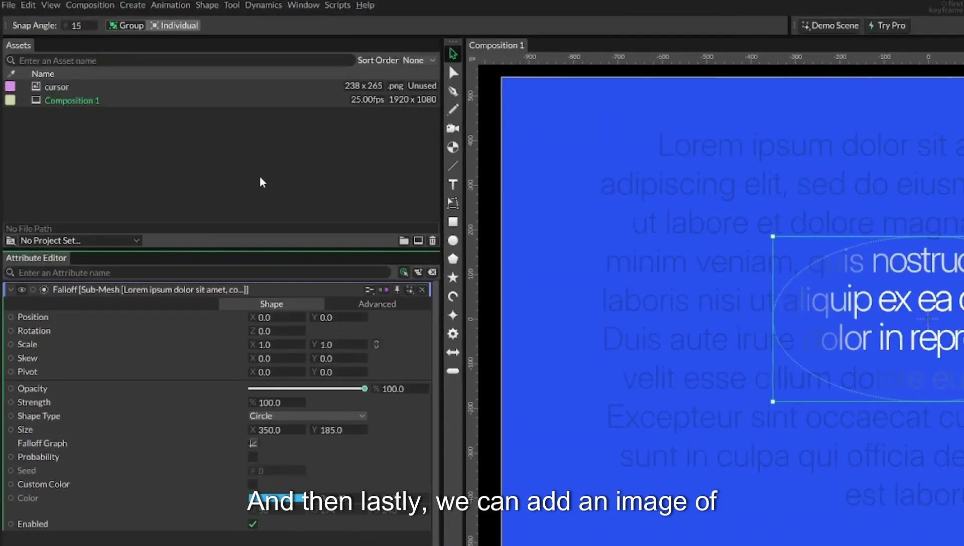 07 Highlight Any Text in Cavalry | Beginner Tutorial - Image 302