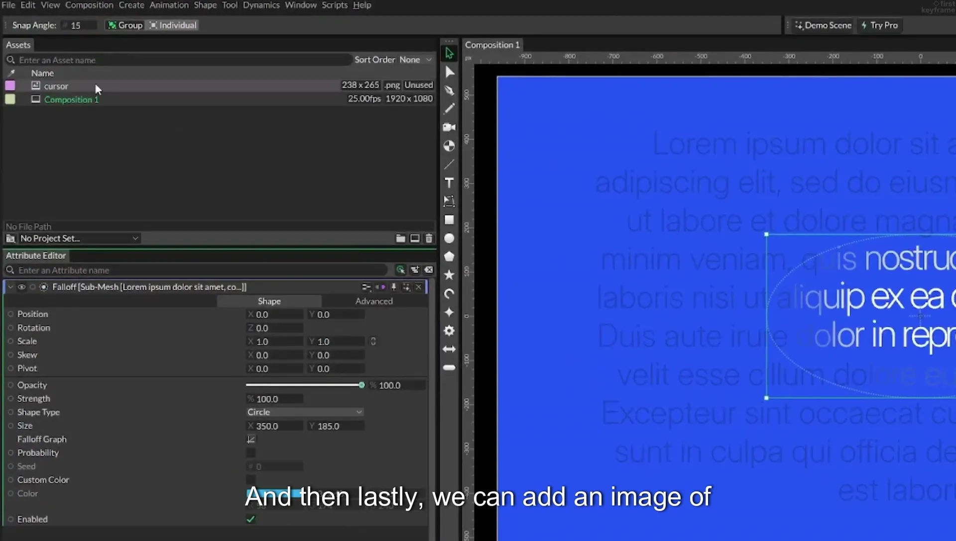 07 Highlight Any Text in Cavalry | Beginner Tutorial - Image 304