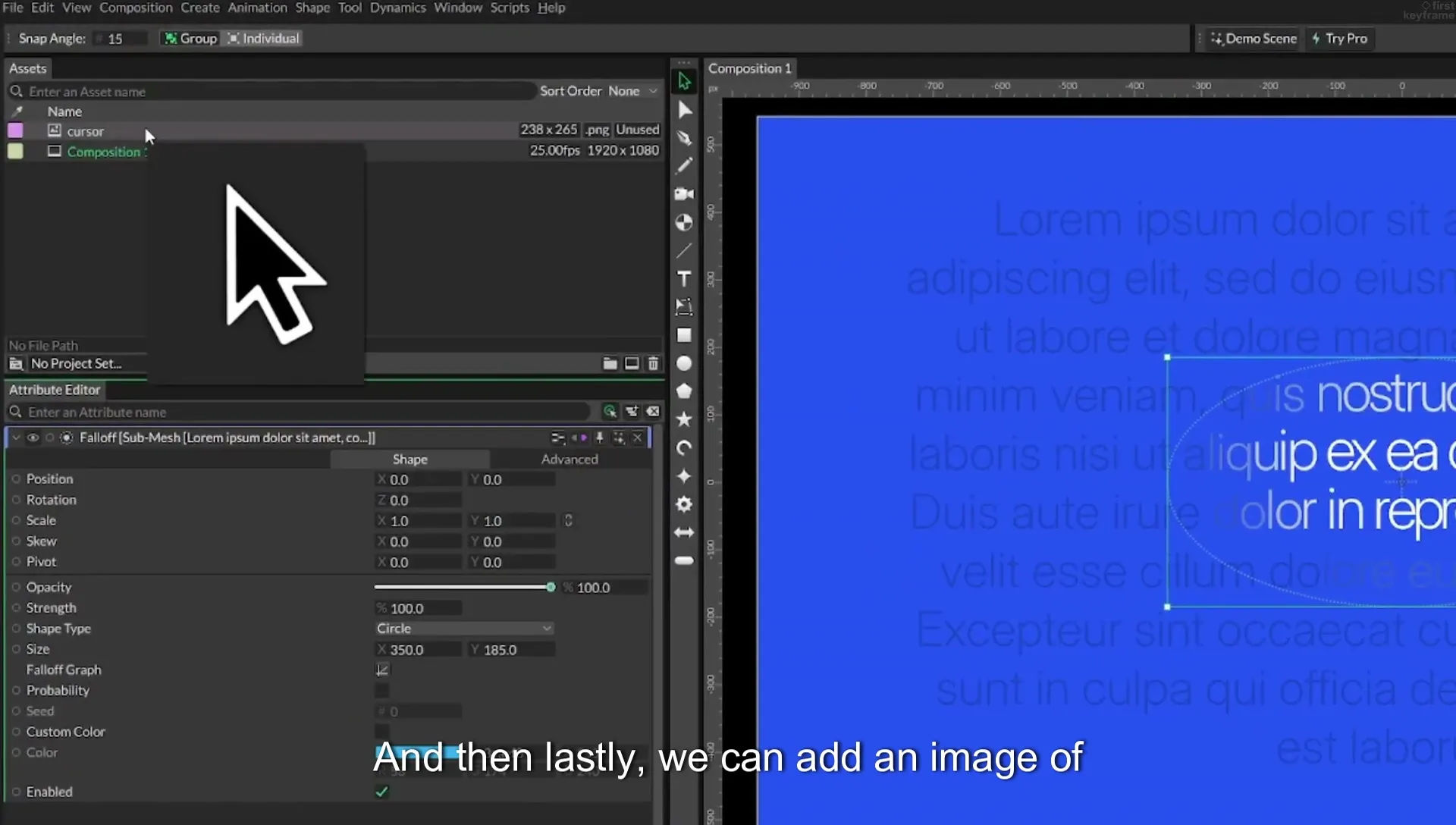 07 Highlight Any Text in Cavalry | Beginner Tutorial - Image 305