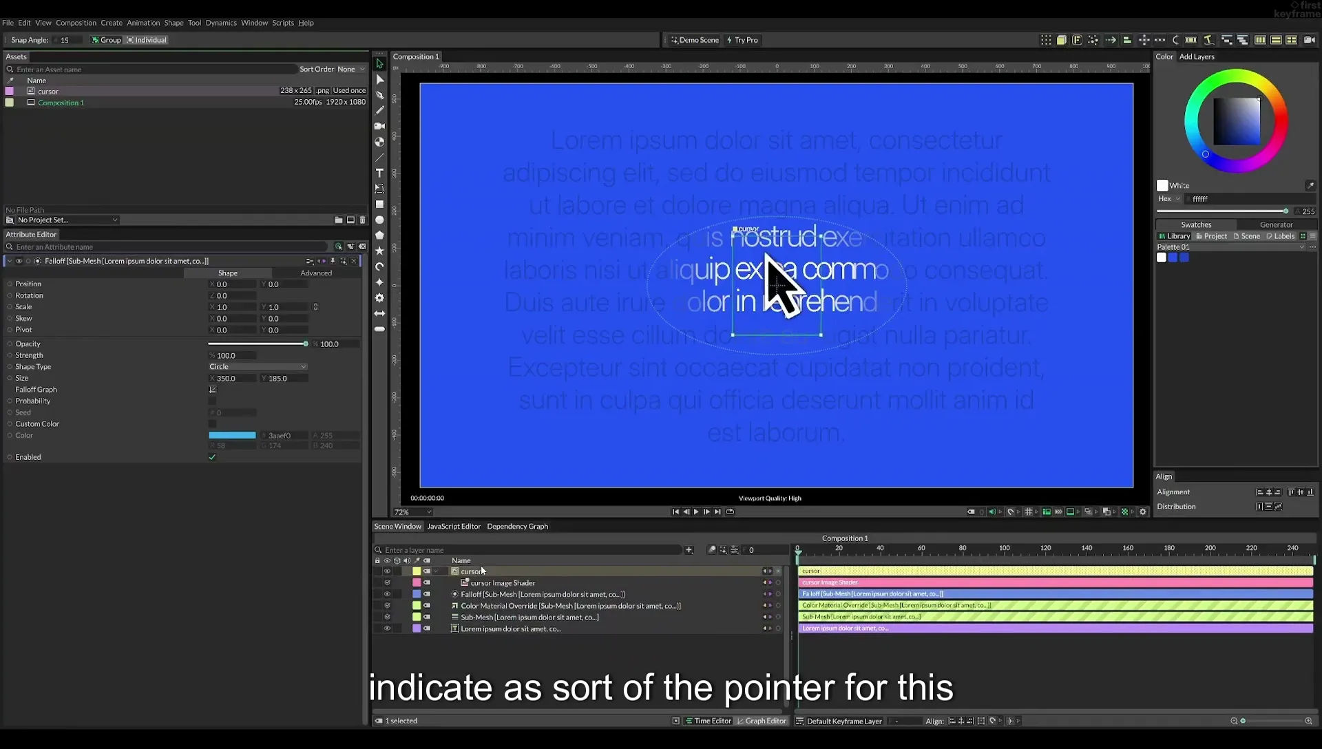 07 Highlight Any Text in Cavalry | Beginner Tutorial - Image 312