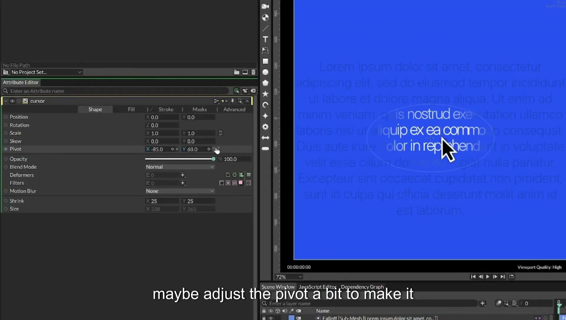07 Highlight Any Text in Cavalry | Beginner Tutorial - Image 326