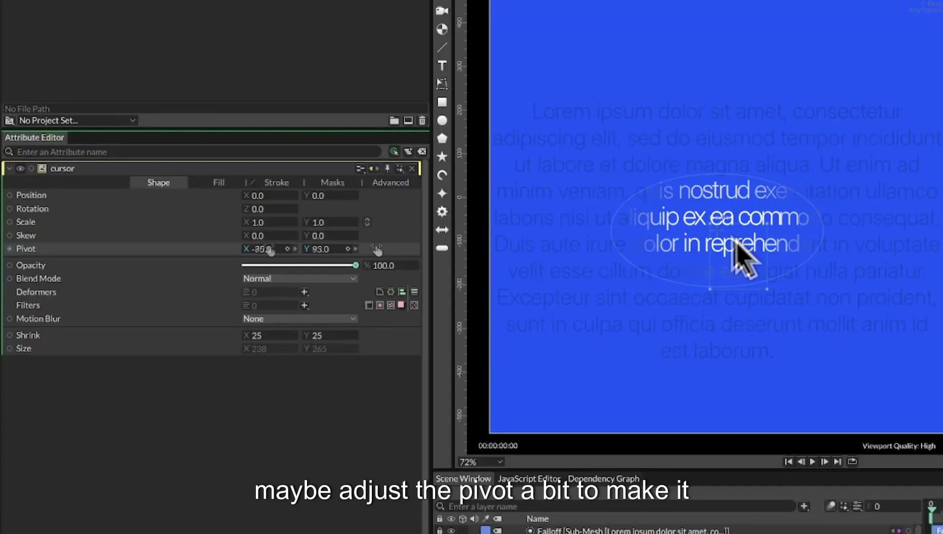 07 Highlight Any Text in Cavalry | Beginner Tutorial - Image 328