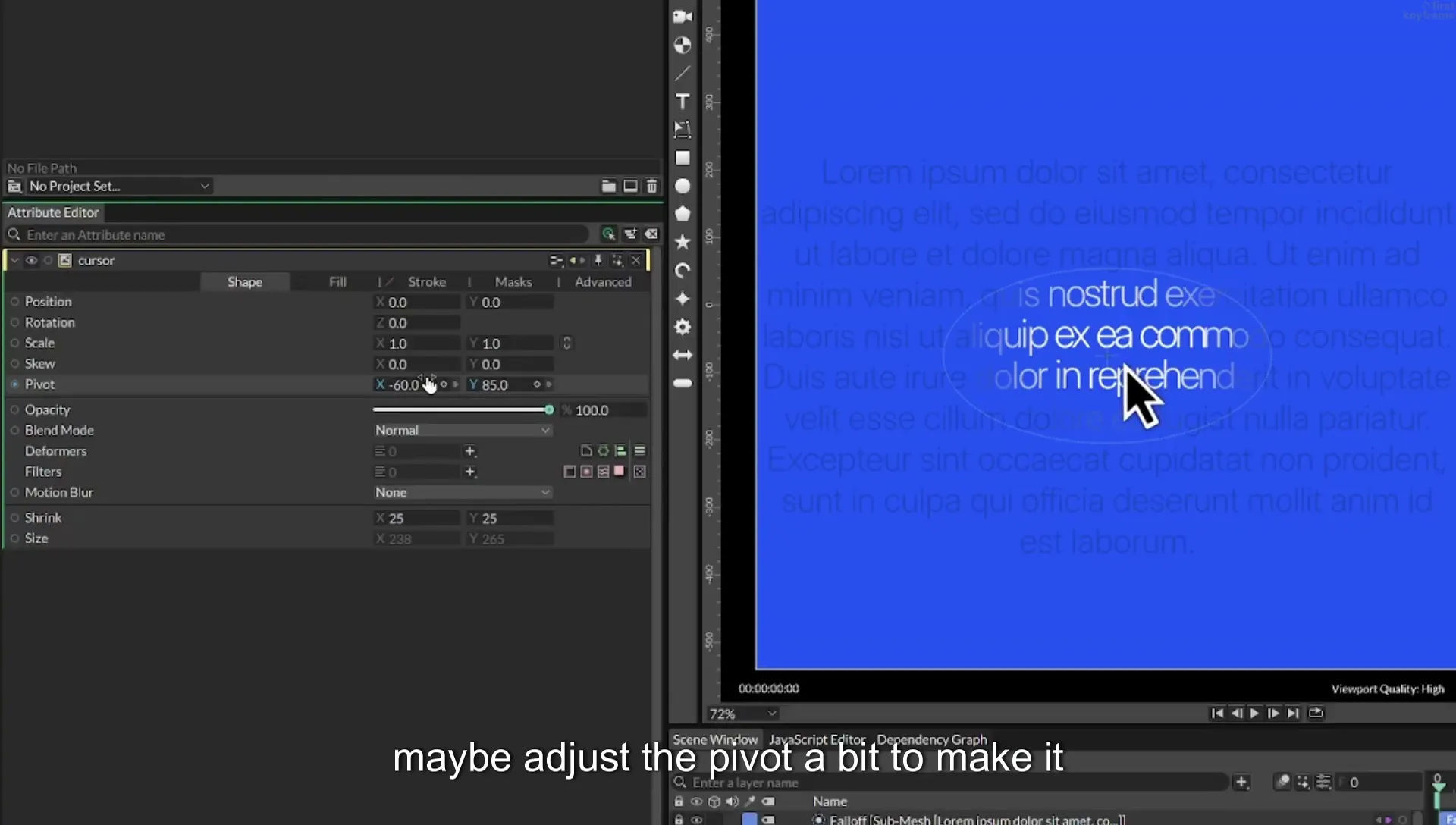 07 Highlight Any Text in Cavalry | Beginner Tutorial - Image 329