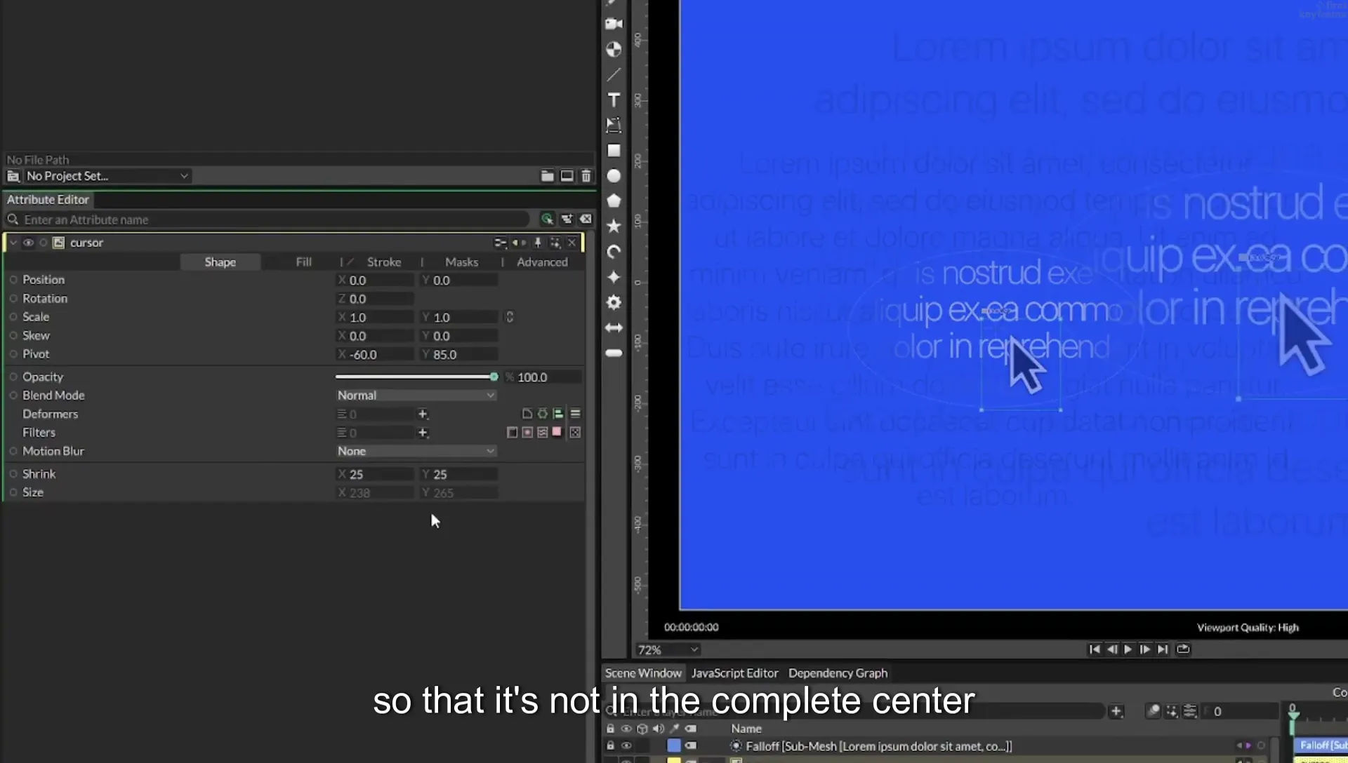 07 Highlight Any Text in Cavalry | Beginner Tutorial - Image 332