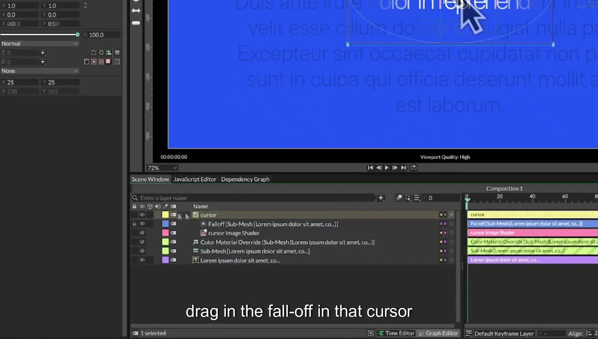 07 Highlight Any Text in Cavalry | Beginner Tutorial - Image 339