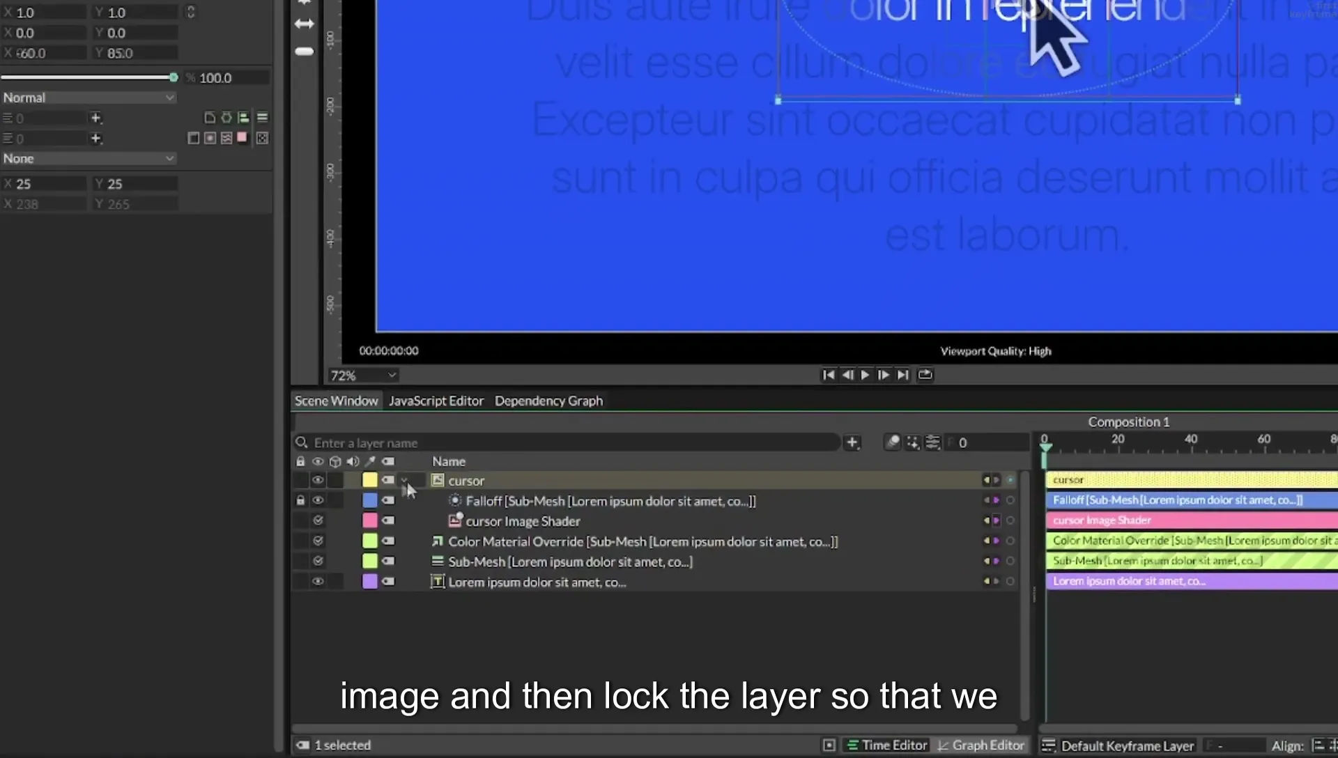 07 Highlight Any Text in Cavalry | Beginner Tutorial - Image 344