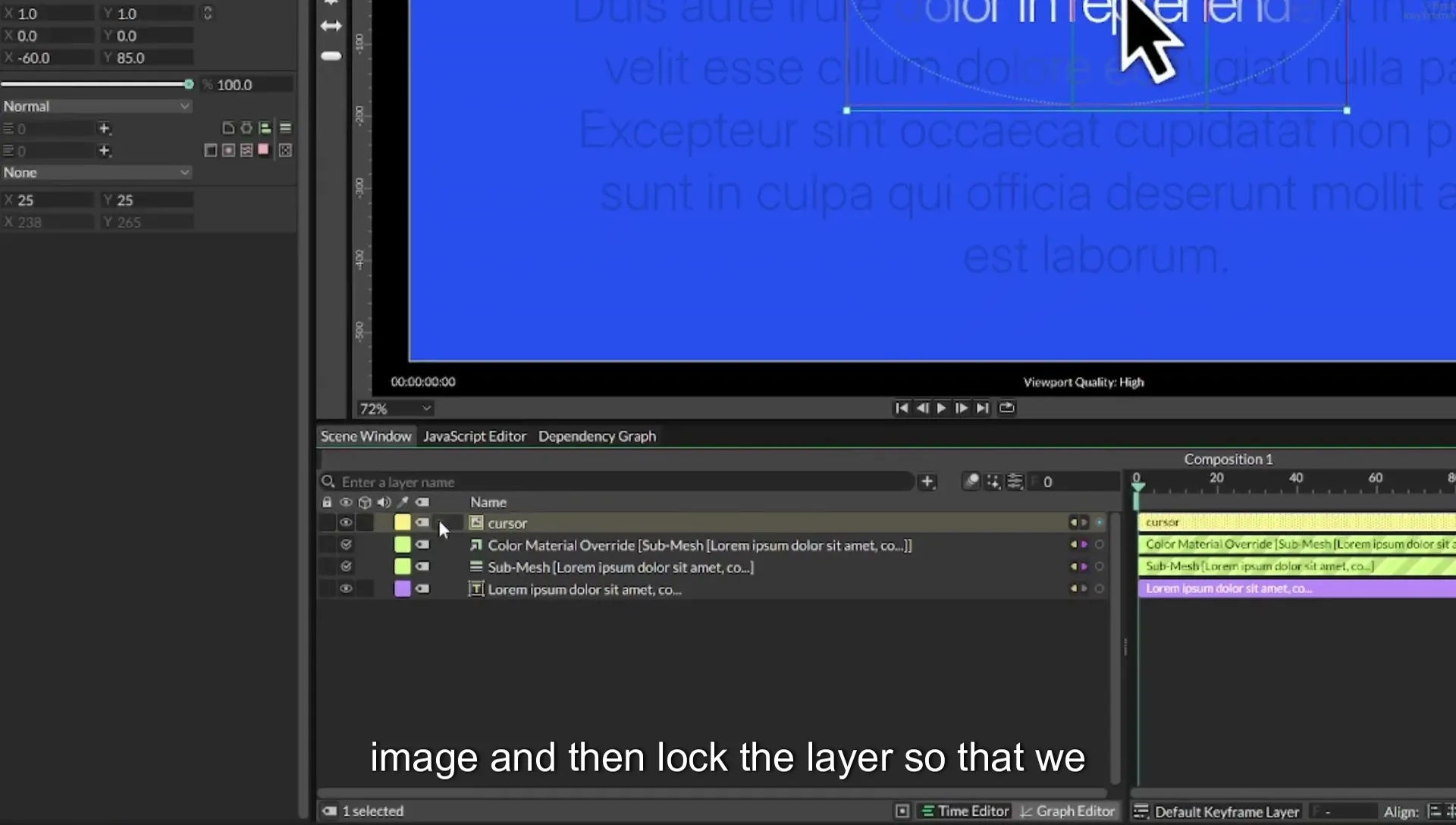 07 Highlight Any Text in Cavalry | Beginner Tutorial - Image 345
