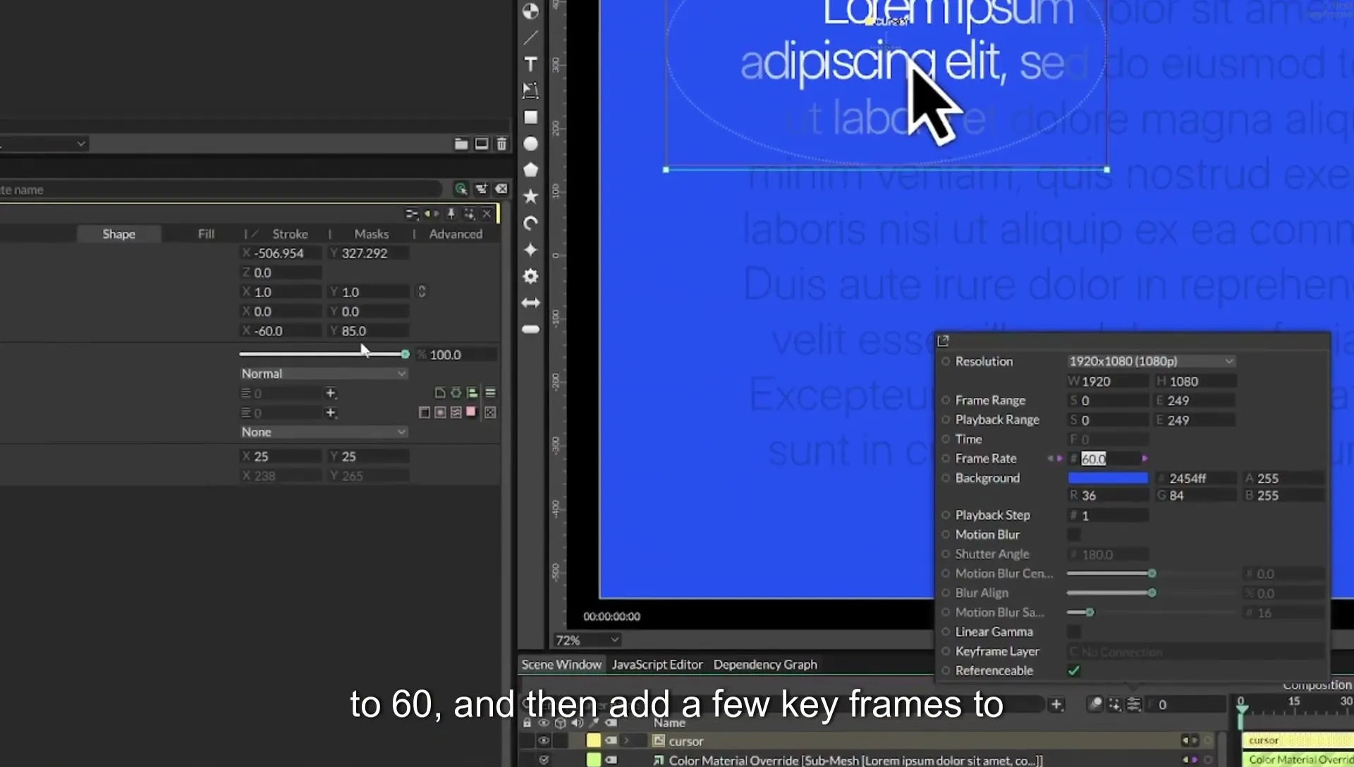 07 Highlight Any Text in Cavalry | Beginner Tutorial - Image 367