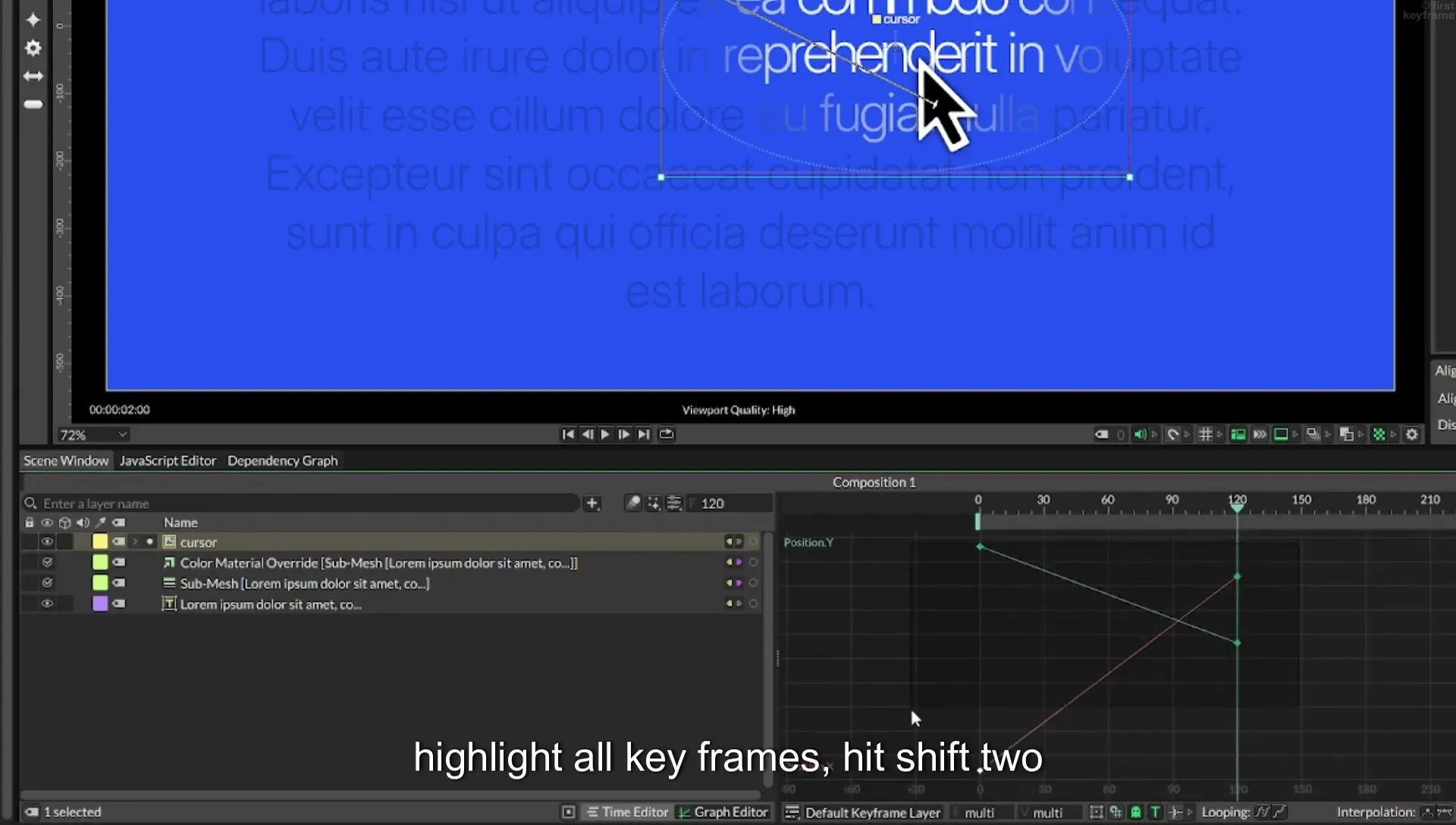 07 Highlight Any Text in Cavalry | Beginner Tutorial - Image 395