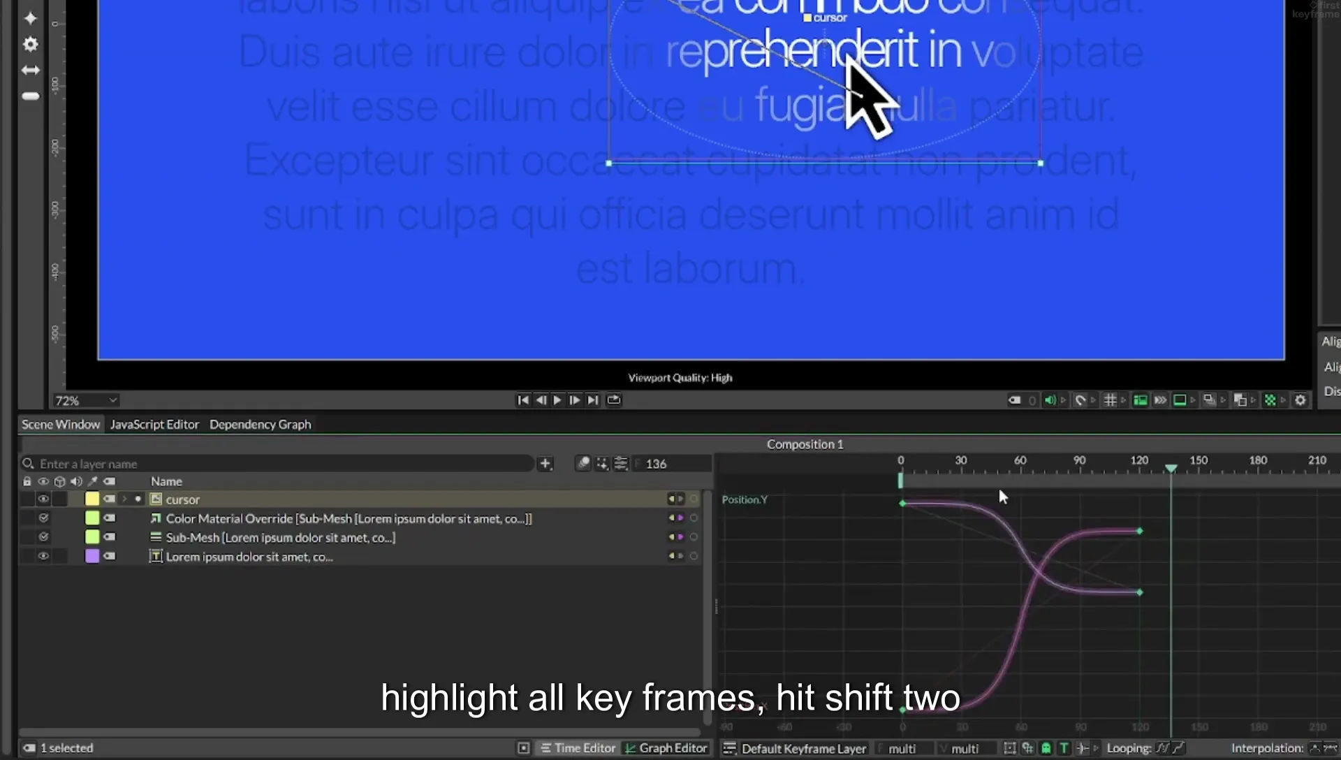 07 Highlight Any Text in Cavalry | Beginner Tutorial - Image 397