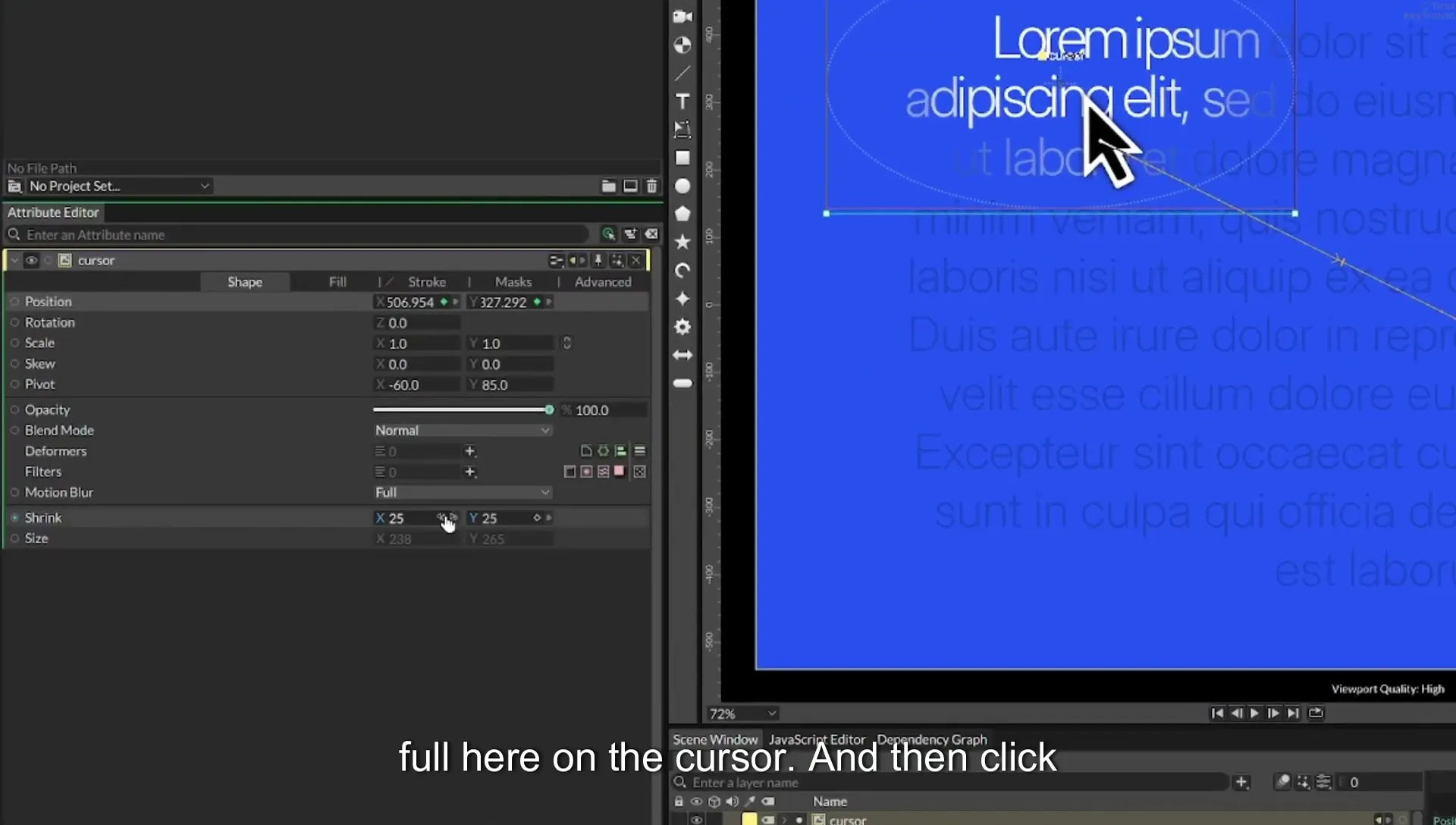 07 Highlight Any Text in Cavalry | Beginner Tutorial - Image 409