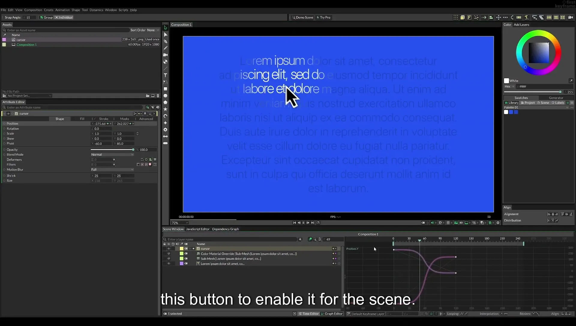 07 Highlight Any Text in Cavalry | Beginner Tutorial - Image 418
