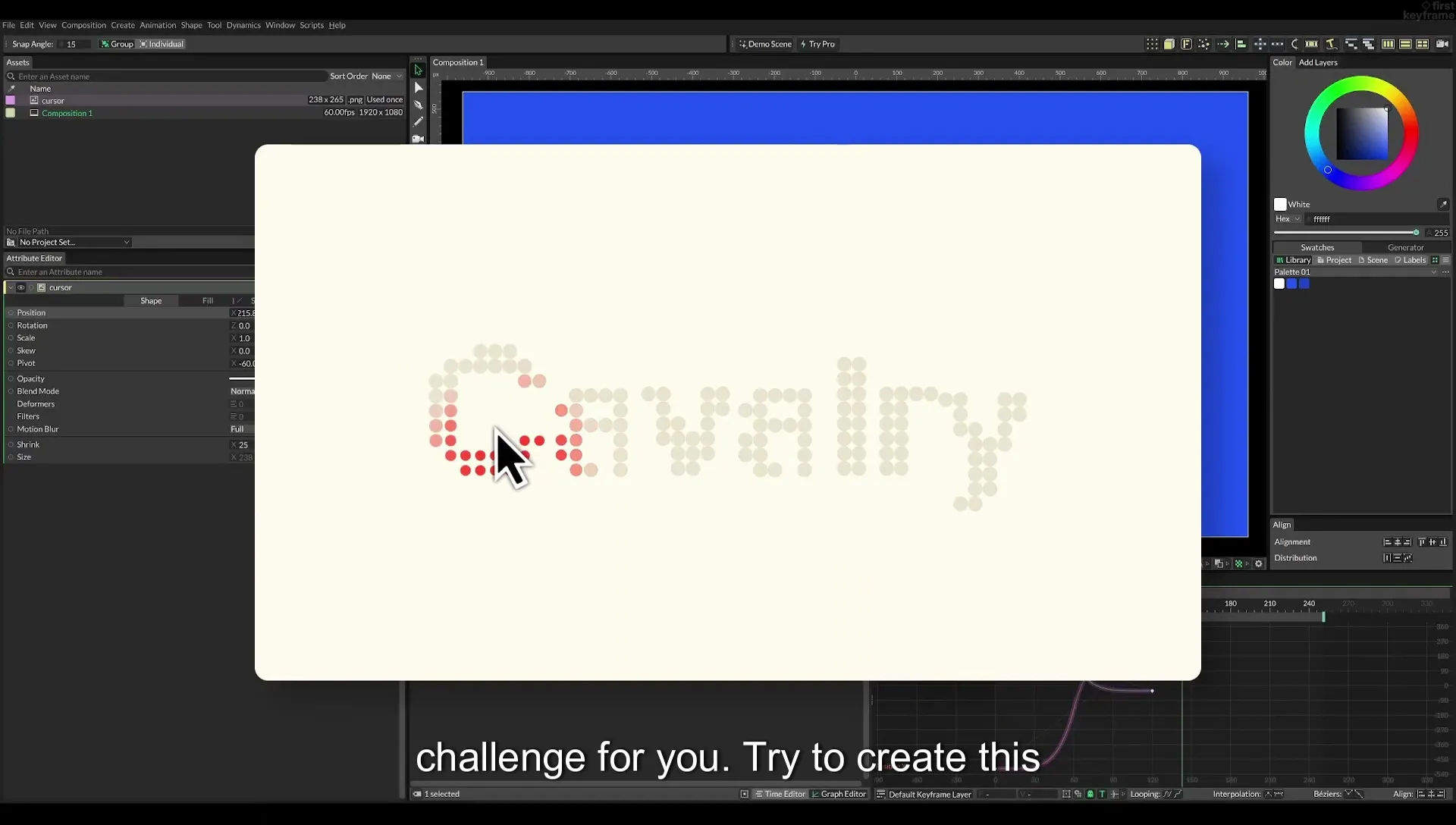 07 Highlight Any Text in Cavalry | Beginner Tutorial - Image 447