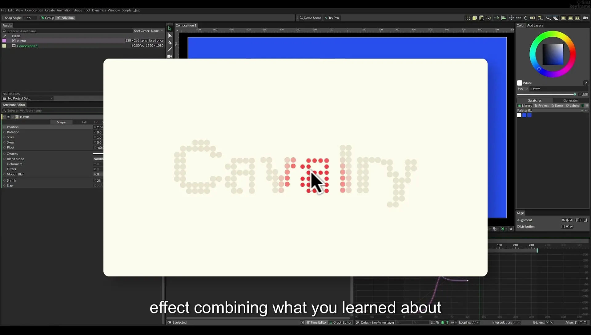 07 Highlight Any Text in Cavalry | Beginner Tutorial - Image 450