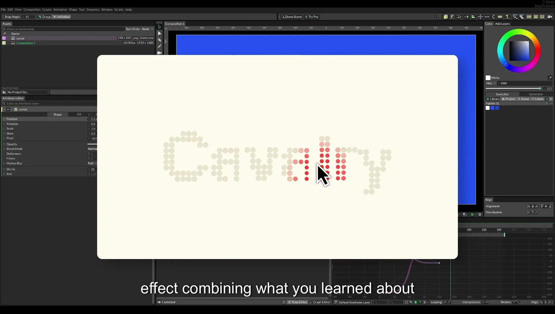 07 Highlight Any Text in Cavalry | Beginner Tutorial - Image 452
