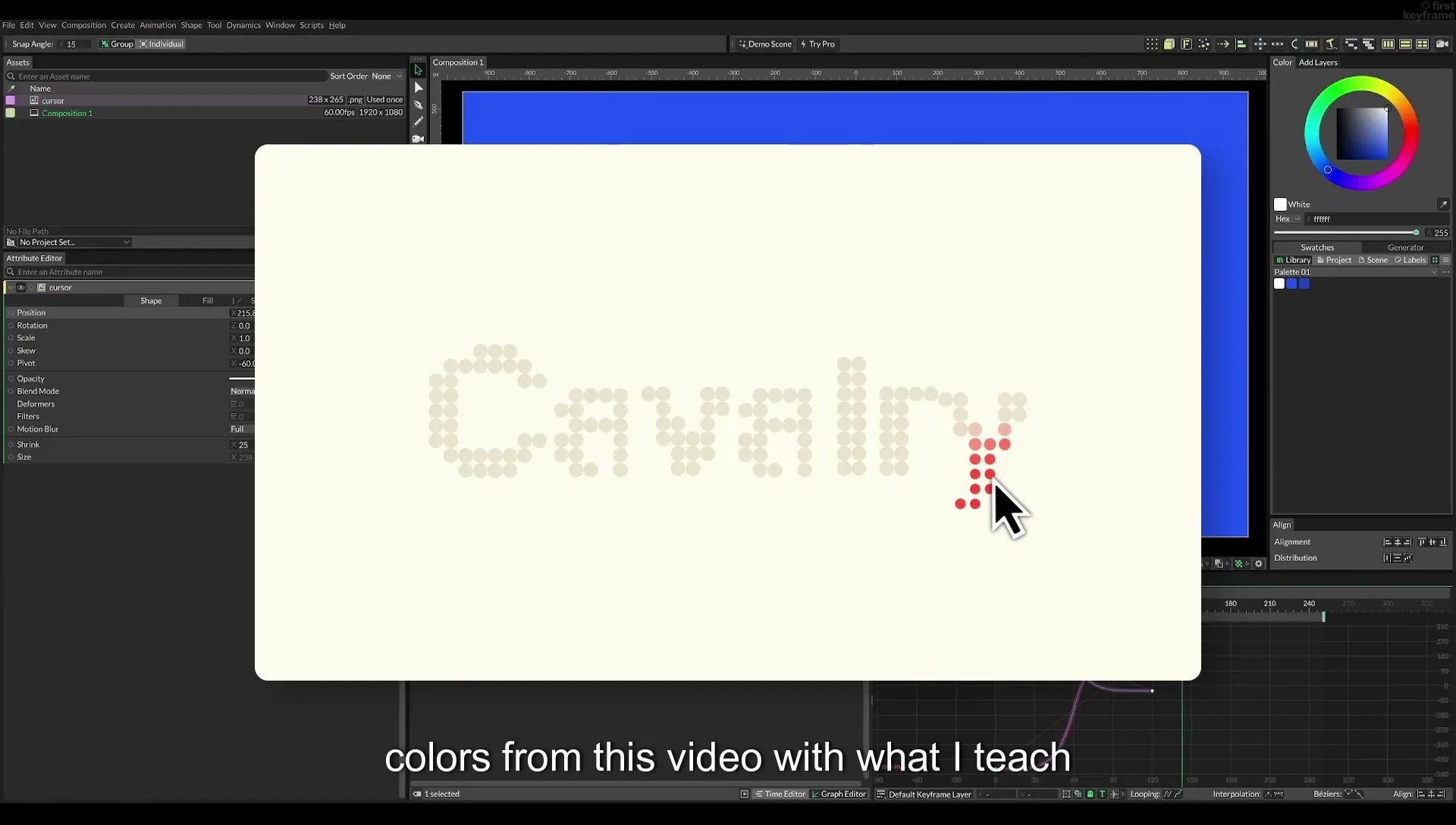 07 Highlight Any Text in Cavalry | Beginner Tutorial - Image 456