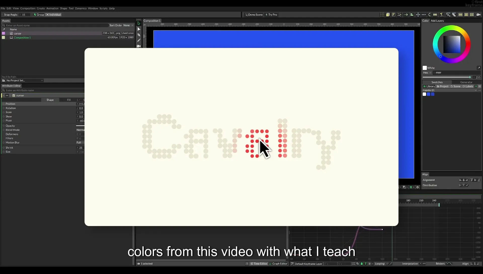 07 Highlight Any Text in Cavalry | Beginner Tutorial - Image 459