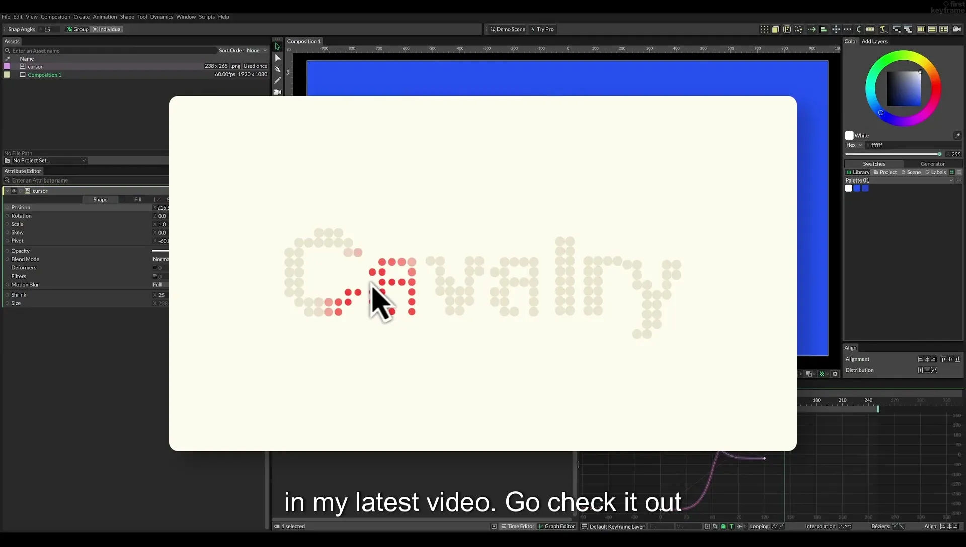 07 Highlight Any Text in Cavalry | Beginner Tutorial - Image 460