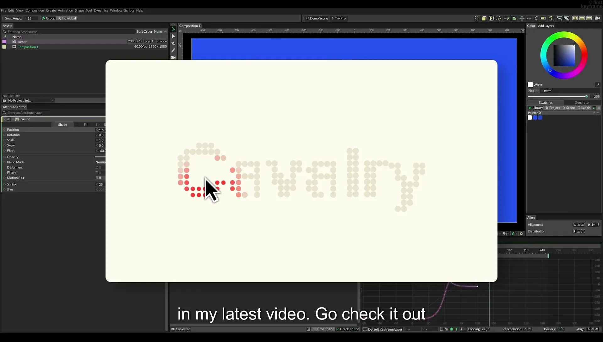 07 Highlight Any Text in Cavalry | Beginner Tutorial - Image 462
