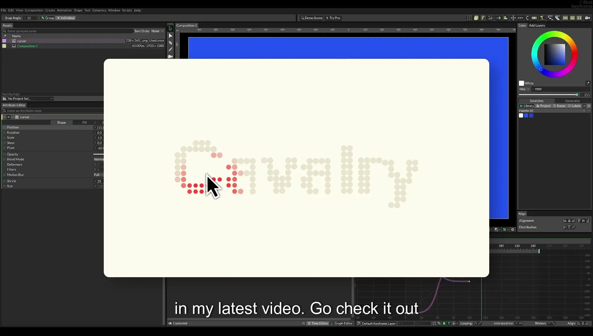 07 Highlight Any Text in Cavalry | Beginner Tutorial - Image 463