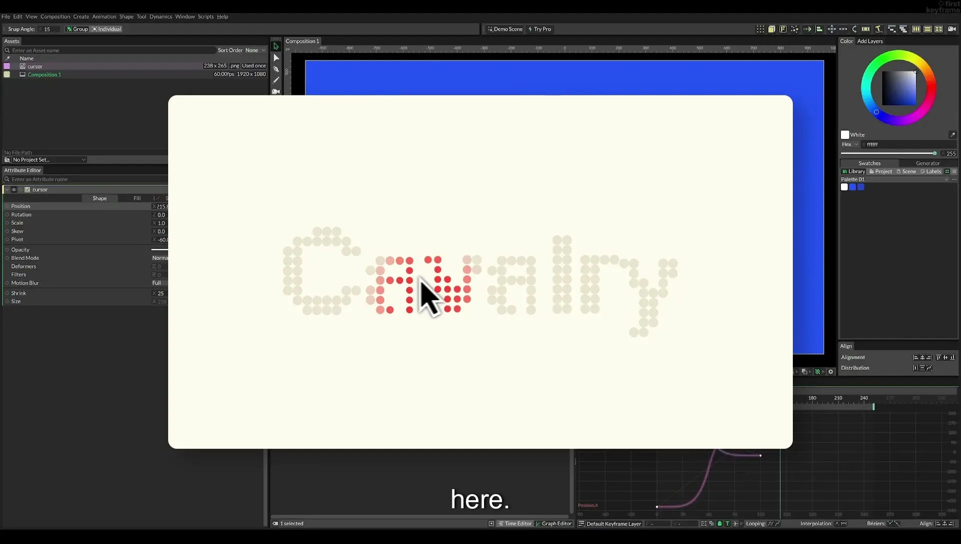 07 Highlight Any Text in Cavalry | Beginner Tutorial - Image 465