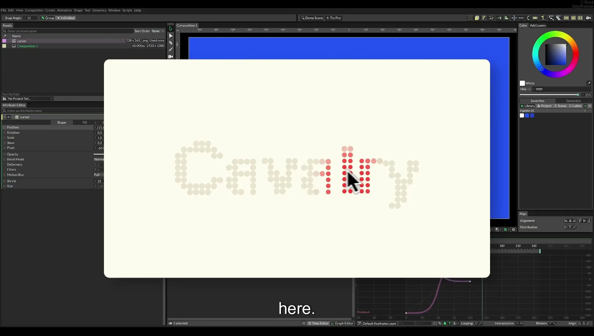 07 Highlight Any Text in Cavalry | Beginner Tutorial - Image 466