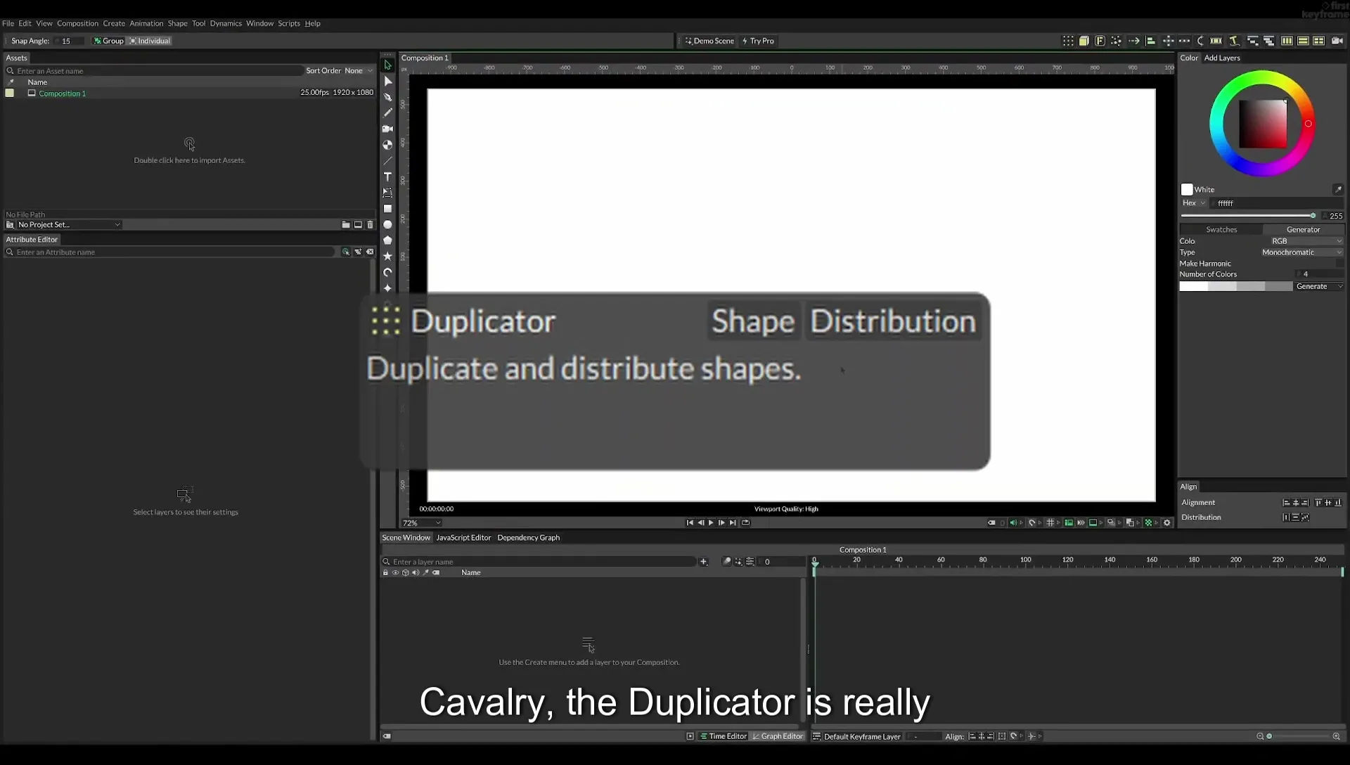08 Staggered Duplicates | Cavalry App Tutorial - Image 8