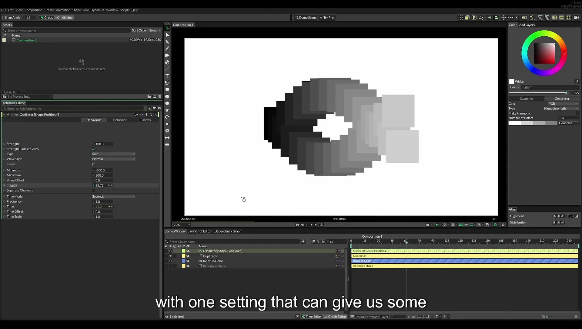 08 Staggered Duplicates | Cavalry App Tutorial - Image 26