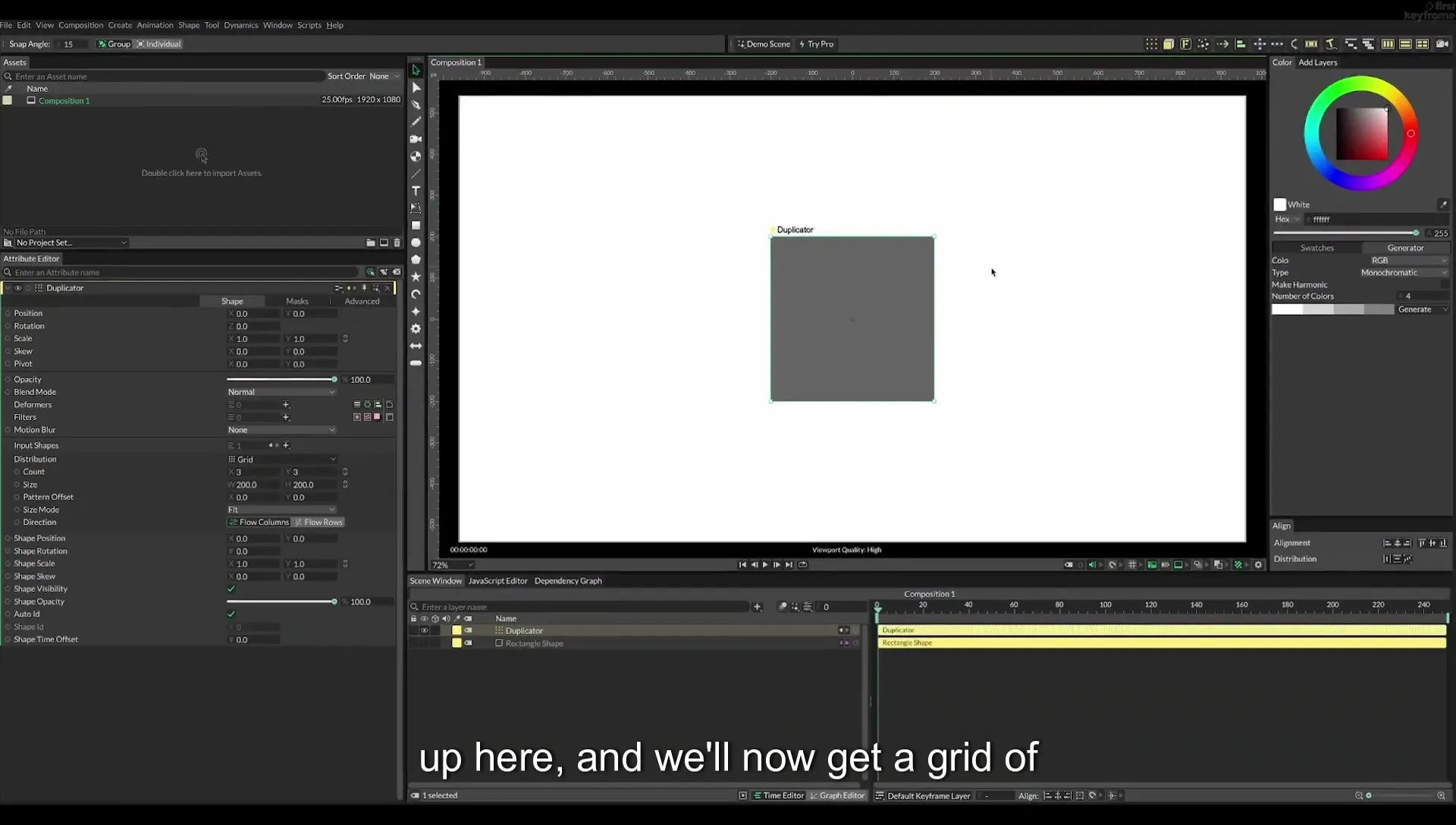 08 Staggered Duplicates | Cavalry App Tutorial - Image 50