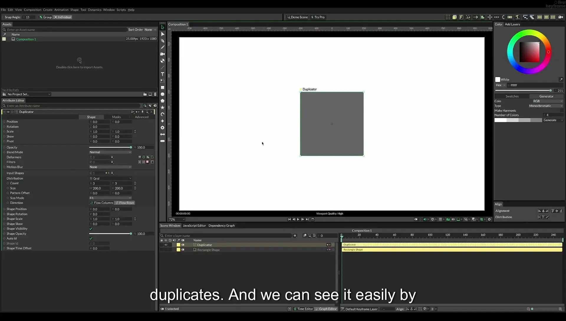 08 Staggered Duplicates | Cavalry App Tutorial - Image 55