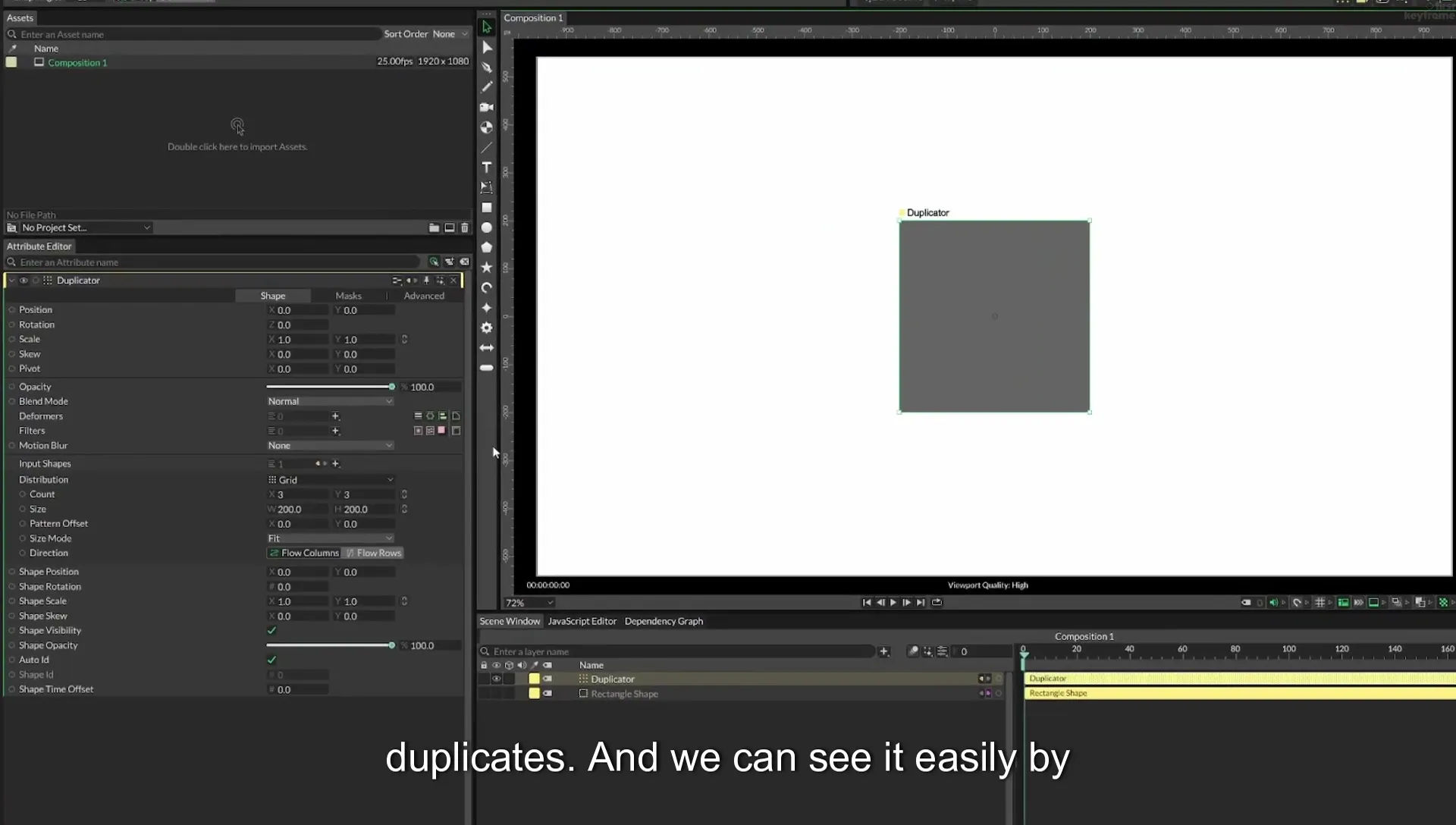 08 Staggered Duplicates | Cavalry App Tutorial - Image 57