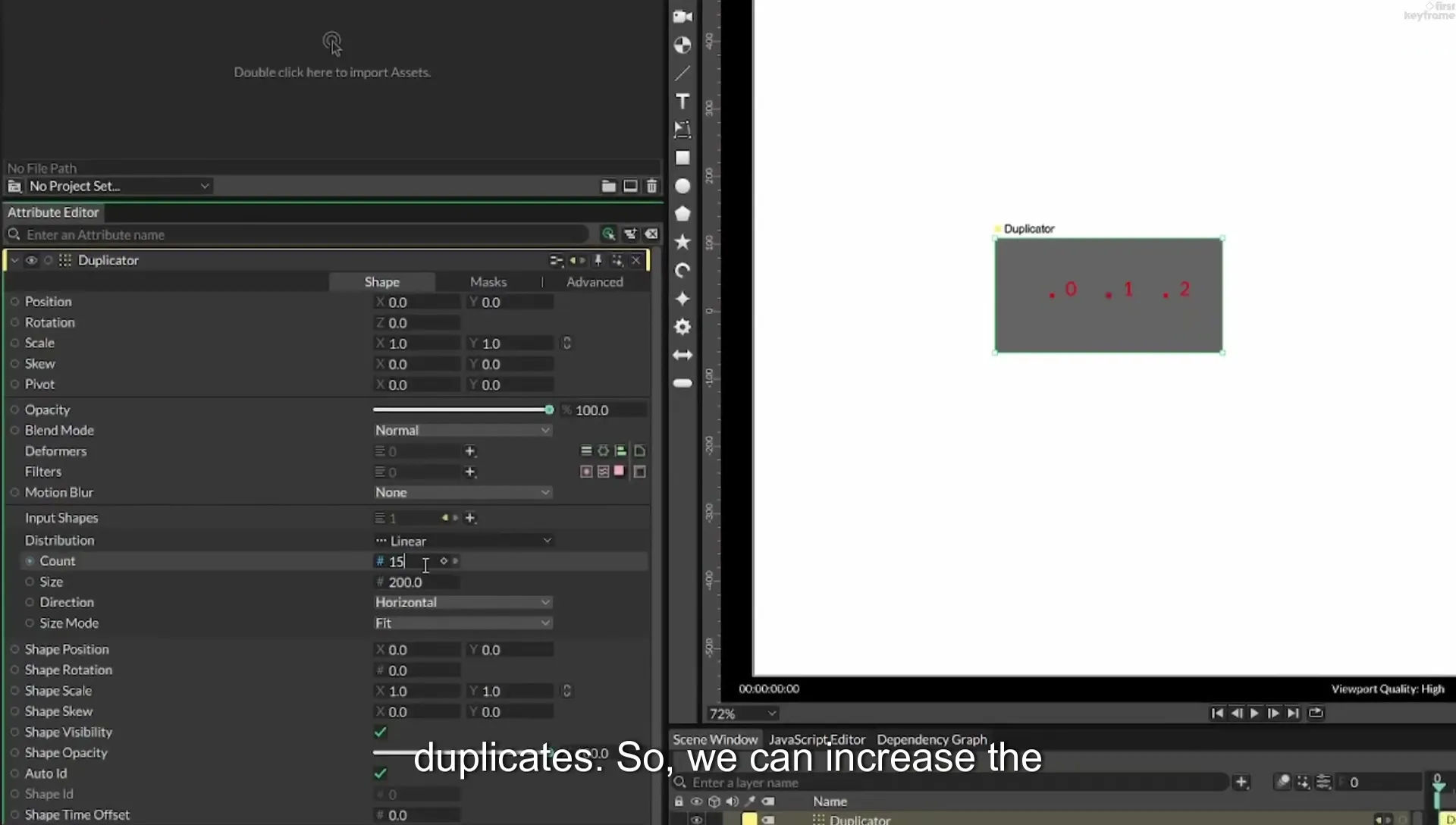 08 Staggered Duplicates | Cavalry App Tutorial - Image 109