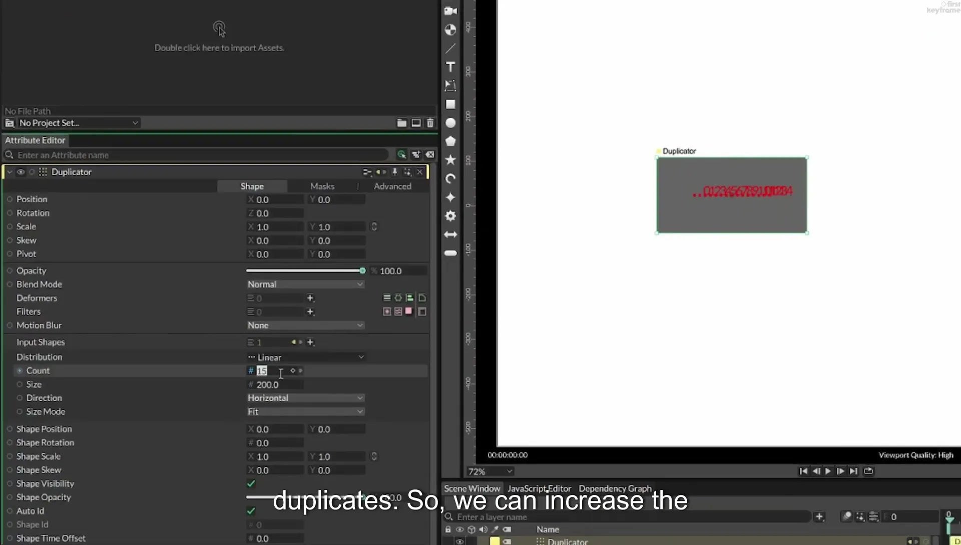 08 Staggered Duplicates | Cavalry App Tutorial - Image 111