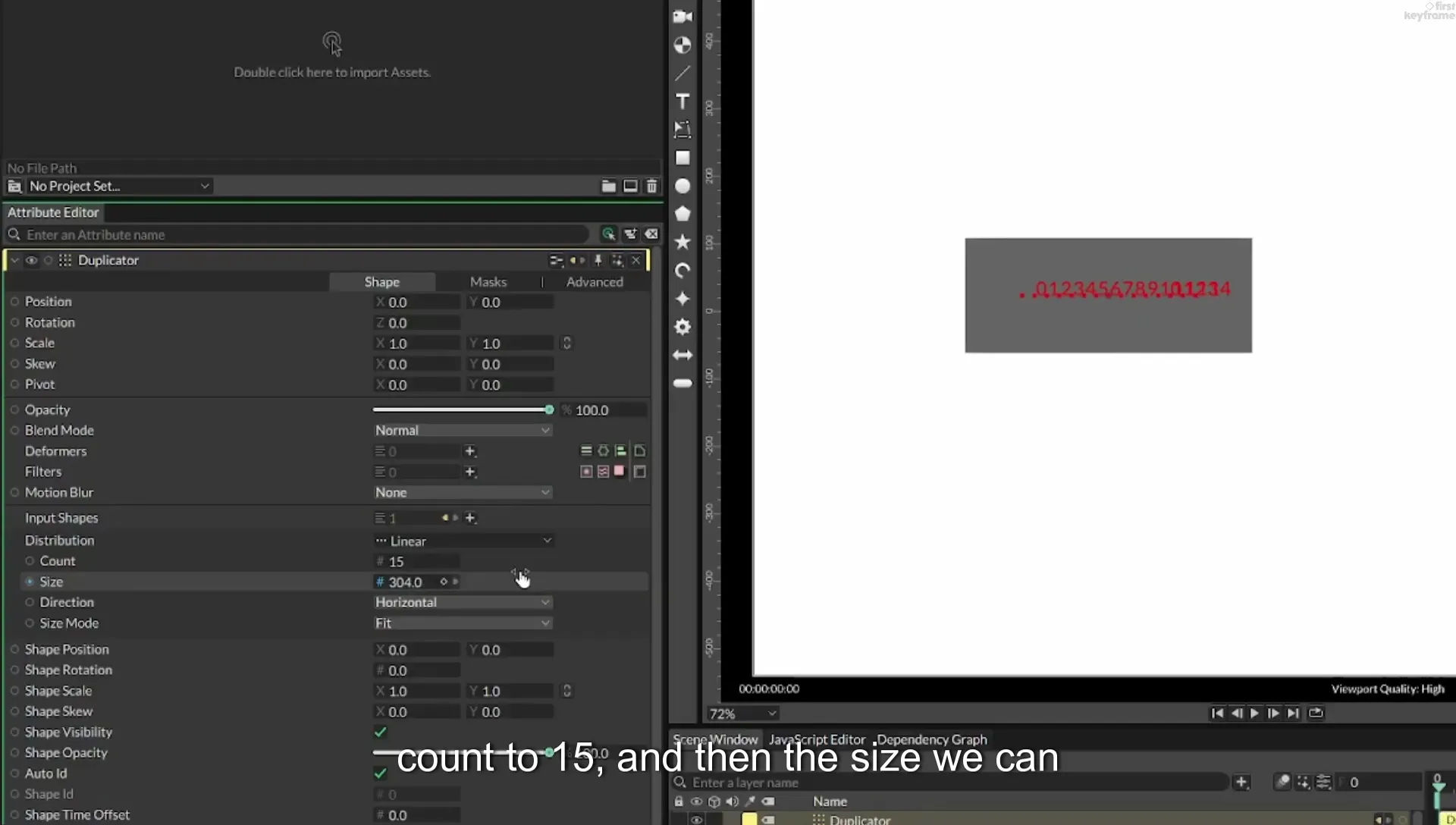 08 Staggered Duplicates | Cavalry App Tutorial - Image 114