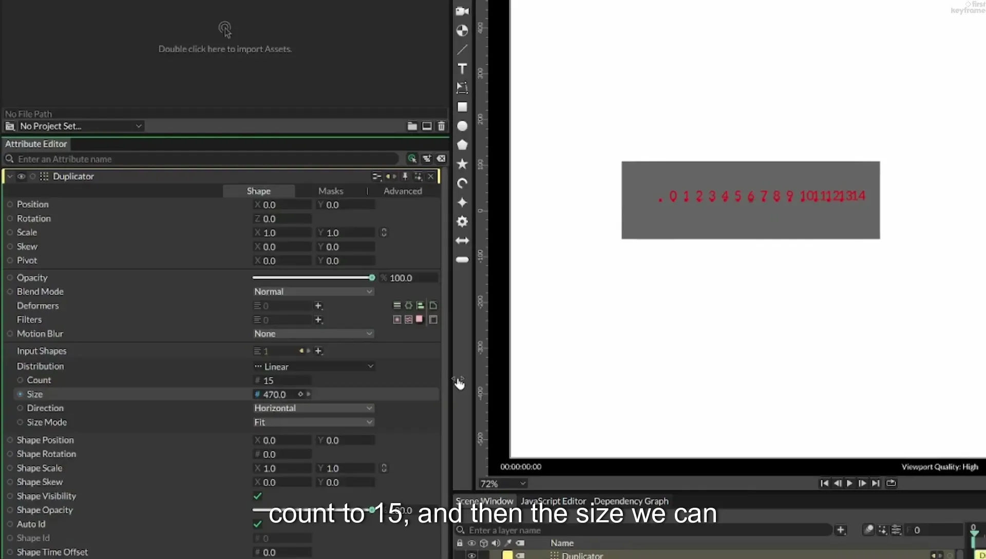 08 Staggered Duplicates | Cavalry App Tutorial - Image 115