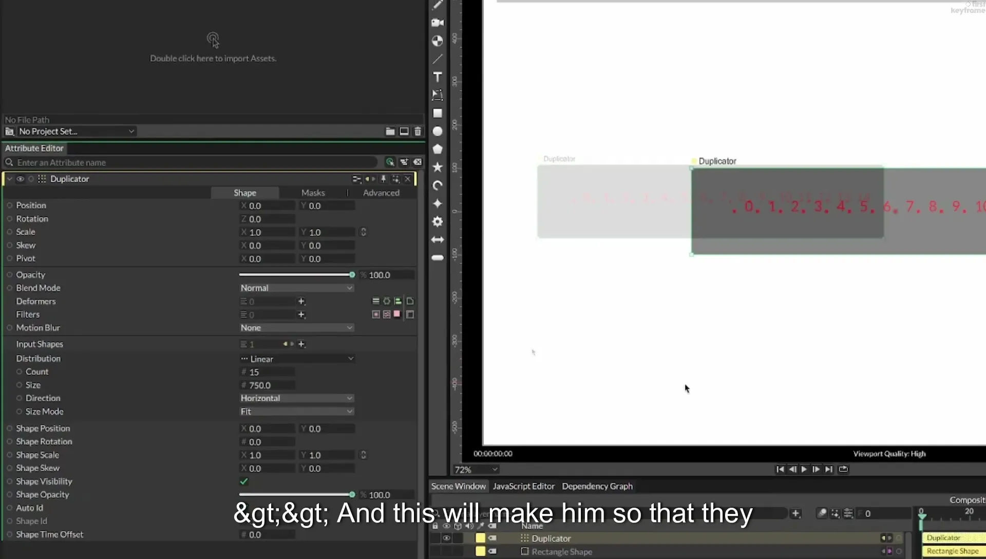 08 Staggered Duplicates | Cavalry App Tutorial - Image 128