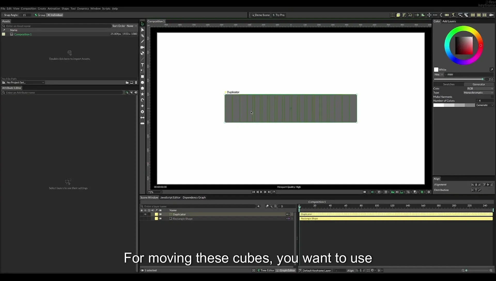 08 Staggered Duplicates | Cavalry App Tutorial - Image 146
