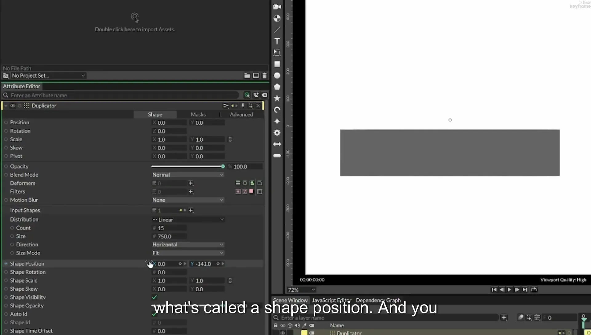 08 Staggered Duplicates | Cavalry App Tutorial - Image 154